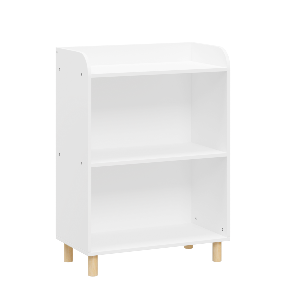 Kids 3-Tier Bookcase Children's Book Display Bookshelf Toy Storage – alternate view