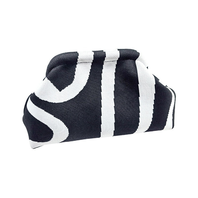 Cloud Bag Large Capacity Storage for Everyday Versatile Makeup Bag – Block black card