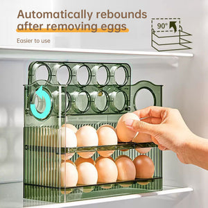 Multi-Tier Refrigerator Egg Organizer – alternate view