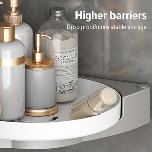 Rotating No-Drill Corner Shower Shelf – alternate view