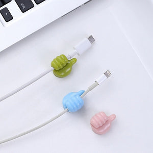 No-Drill Wall Cable Organizer Clips – alternate view