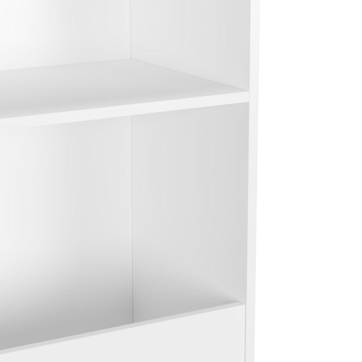 Kids 4-Tier Bookcase Children's Book Display Bookshelf Toy Storage – alternate view
