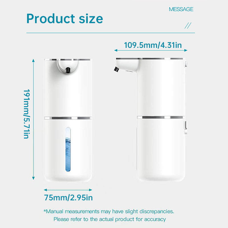 Touchless Foam and Liquid Soap Dispenser – alternate view