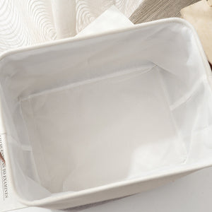 Thickened foldable portable clothing storage basket books snacks – alternate view