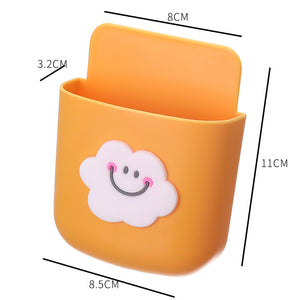 No-Drill Wall-Mounted Remote Control Holder – Pink