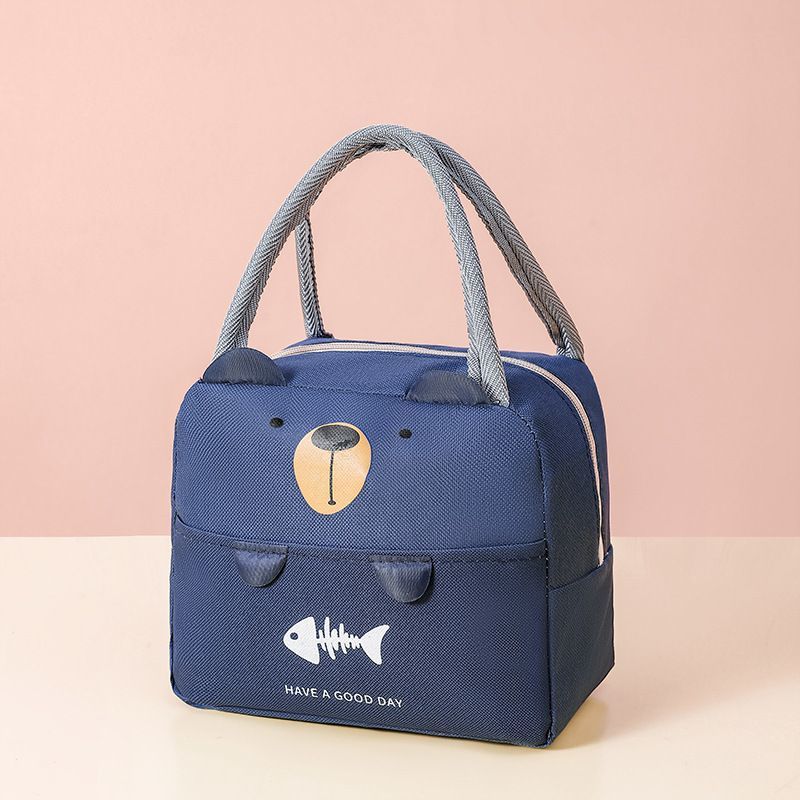Portable Insulated Thermal Picnic Food Lunch Bag Box Cartoon Tote – alternate view