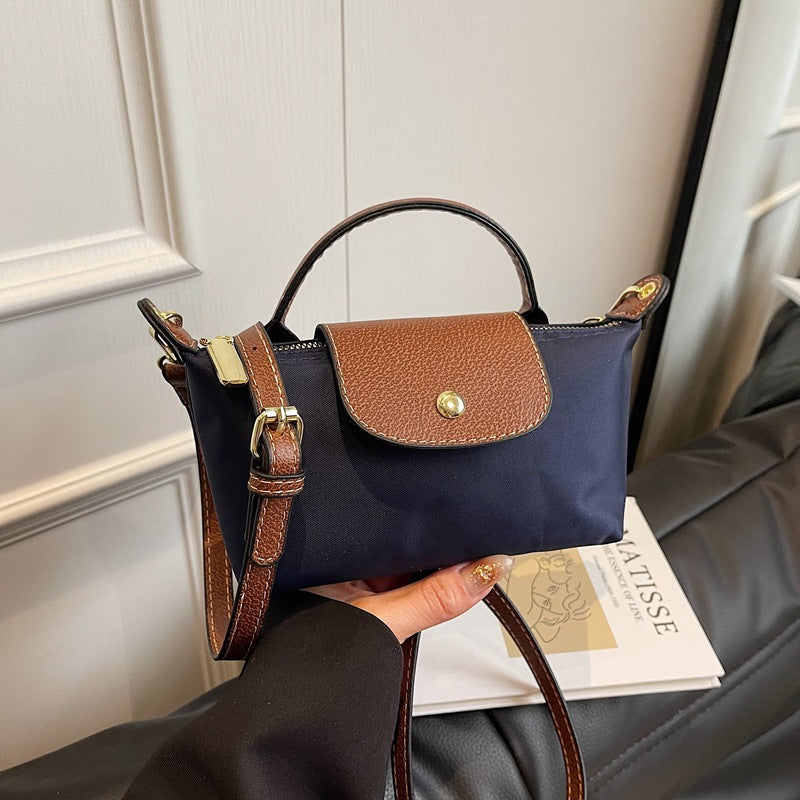 Mini Nylon Dumpling Crossbody Bag – A