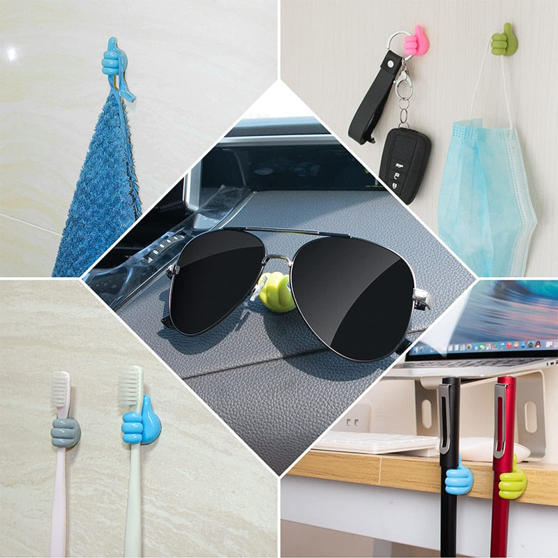 No-Drill Wall Cable Organizer Clips – alternate view