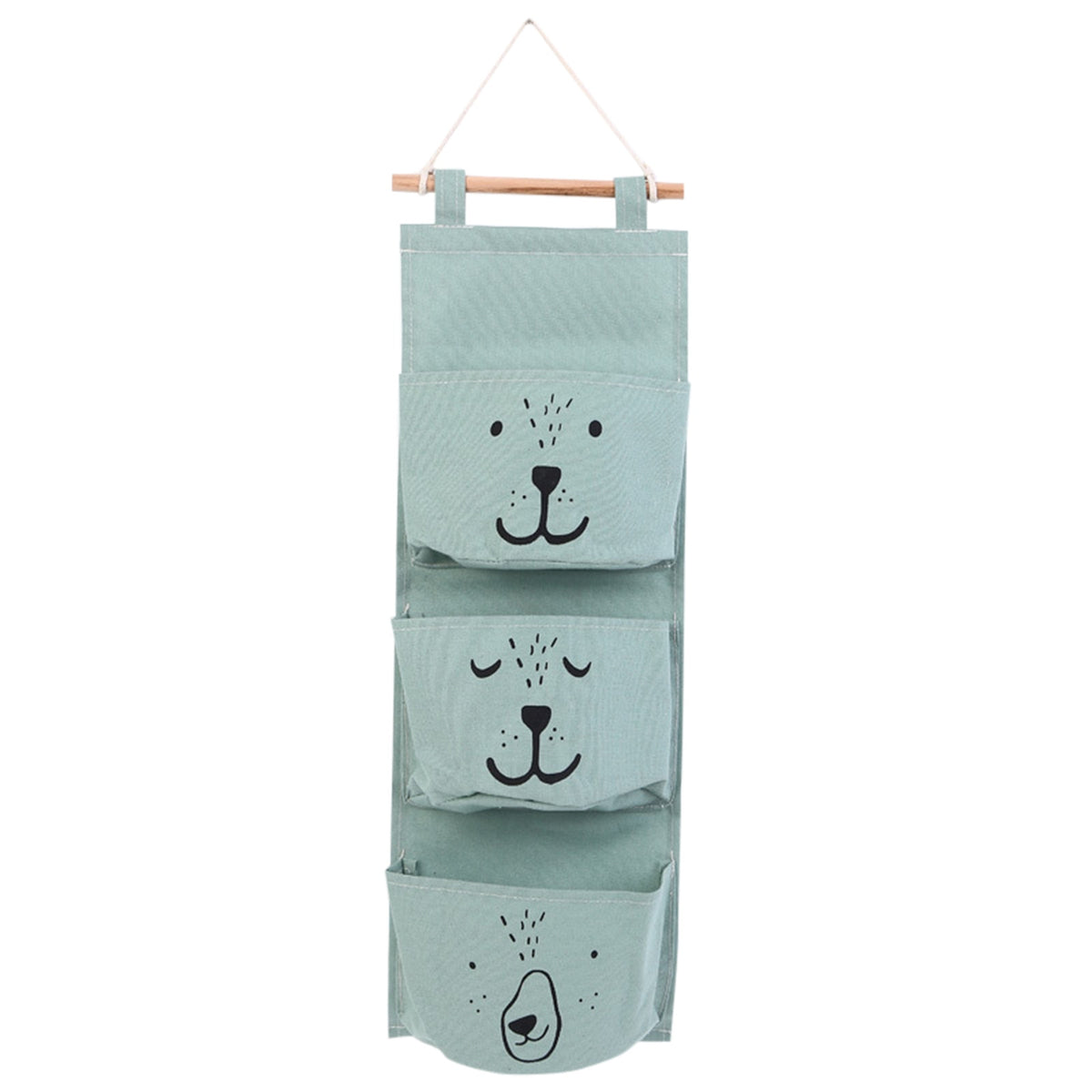 3-Pocket Hanging Handbag Organizer – alternate view
