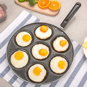 Seven-Hole Non-Stick Multi-Function Frying Pan – 7 holes