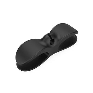 Cable organizer power cord fixing clip kitchen wall mounted plug – gray