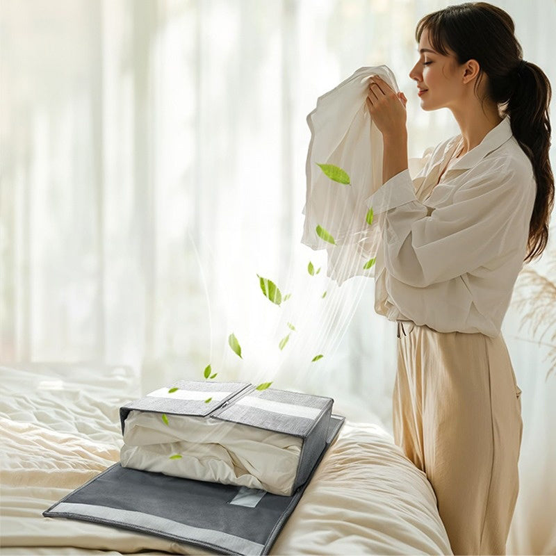 Compact Foldable Storage Cubes for Linens – alternate view
