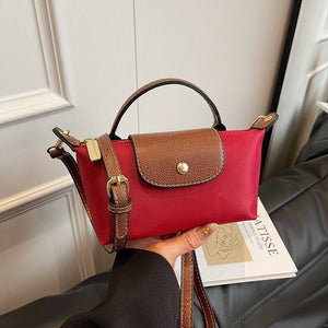 Mini Nylon Dumpling Crossbody Bag – G