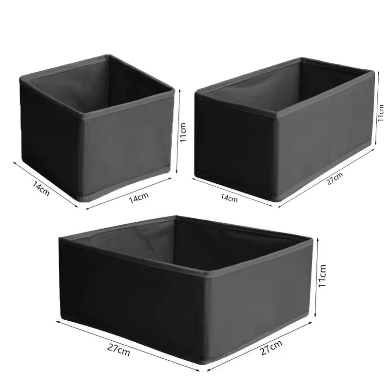 Dresser Drawer Organizers – Fabric Bins & Dividers: For Closet – Beige
