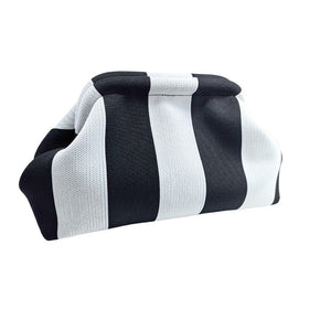 Cloud Bag Large Capacity Storage for Everyday Versatile Makeup Bag – Random black and white