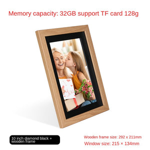 Wi-Fi Digital Photo Frame with 32GB Storage – 10-inch Diamond Edition Black 32GB