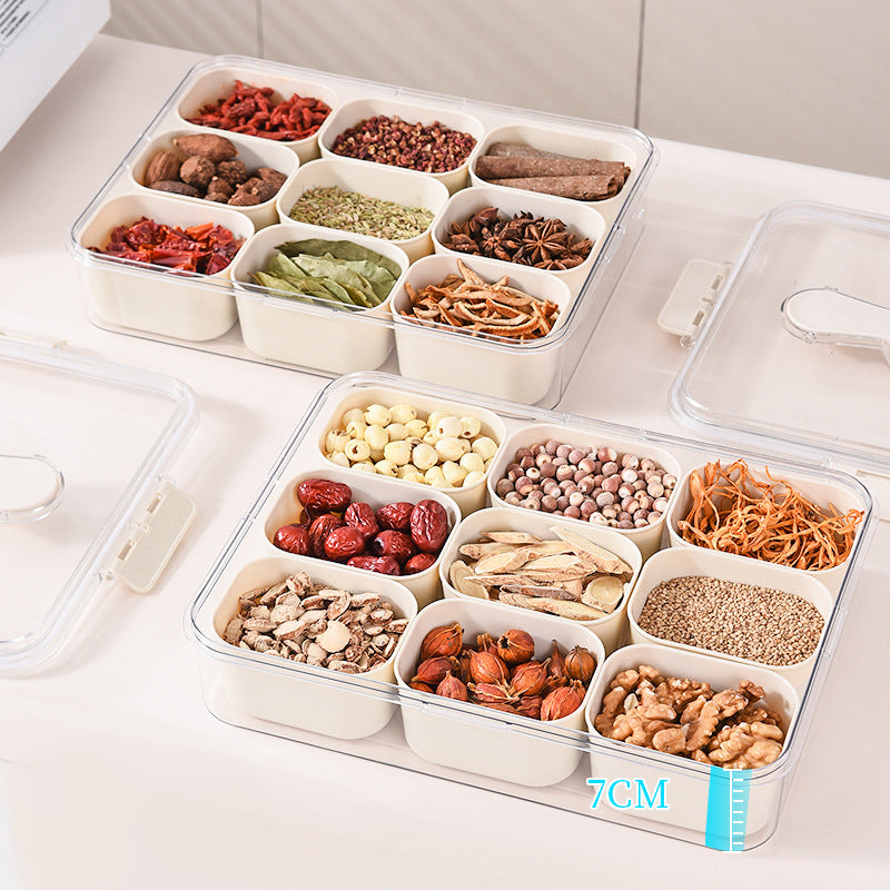 9-Piece Divided Refrigerator Organizer Tray – alternate view