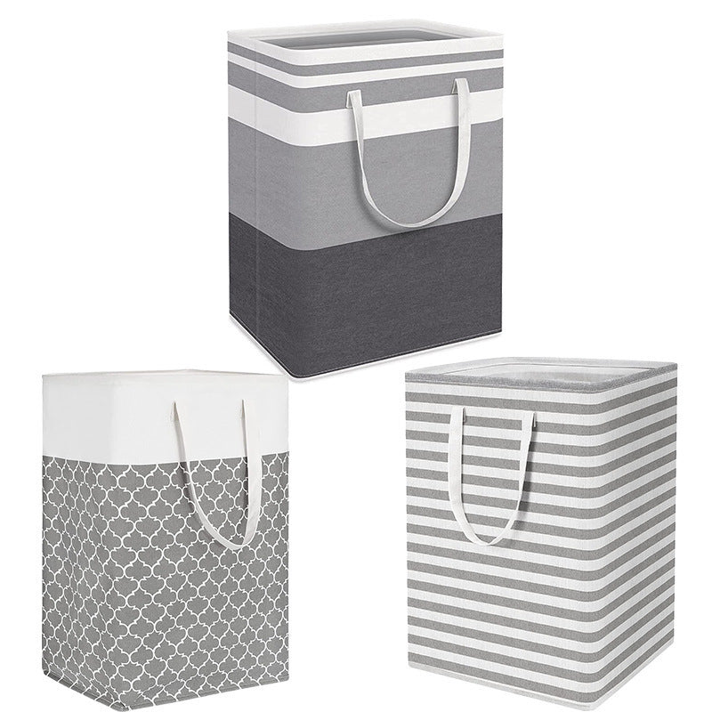 Collapsible Fabric Laundry Hamper Clothing Storage Basket – alternate view