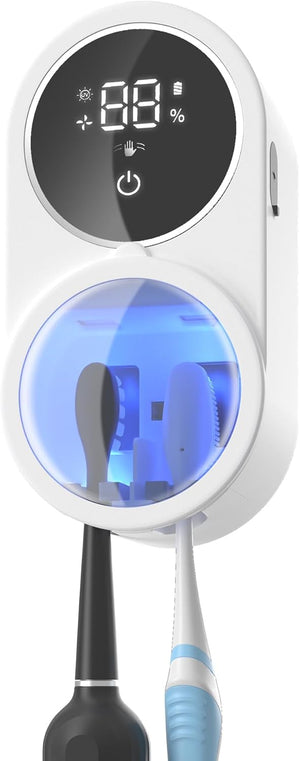 Rechargeable Sensor Toothbrush & Razor Holder with Drying Function
