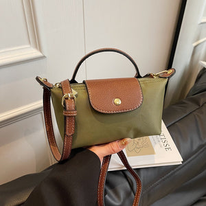 Mini Nylon Dumpling Crossbody Bag – D
