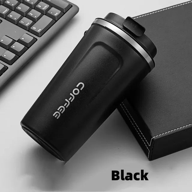 Stainless Steel Insulated Travel Mug – alternate view