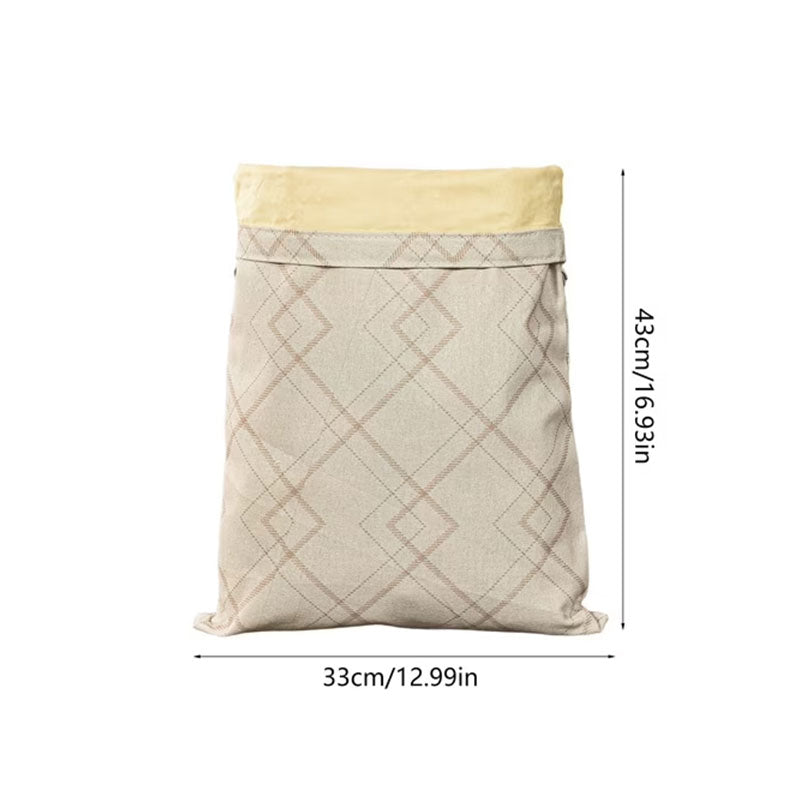 Reusable Beeswax Bread Bags – Natural Beeswax-Lined Cotton Bags for – alternate view