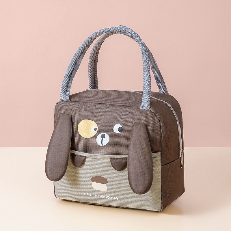 Portable Insulated Thermal Picnic Food Lunch Bag Box Cartoon Tote – alternate view