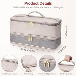 2-Layer Portable Waterproof Case for Hair Stylers (Fit Shark – alternate view