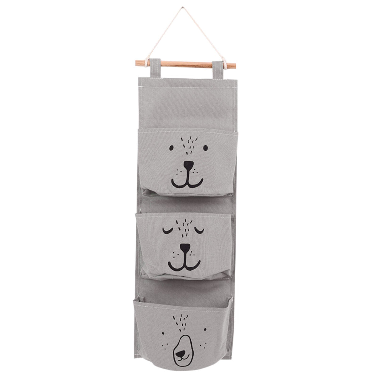 3-Pocket Hanging Handbag Organizer – alternate view