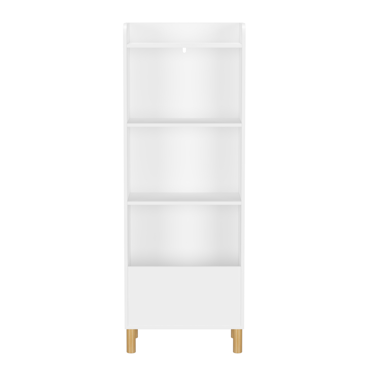 Kids 4-Tier Bookcase Children's Book Display Bookshelf Toy Storage – alternate view