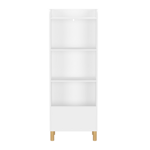 Kids 4-Tier Bookcase Children's Book Display Bookshelf Toy Storage – alternate view