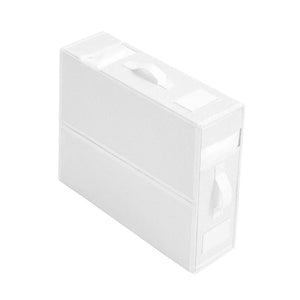 Windowed Bed Linen Storage Box – Black