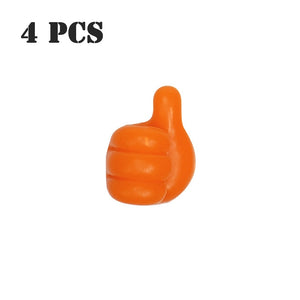 No-Drill Wall Cable Organizer Clips – alternate view