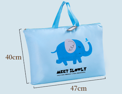 Cartoon cute portable large capacity moisture-proof quilt storage – alternate view