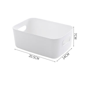 Plastic Storage Basket Bathroom Cosmetics Storage Basket Kitchen – alternate view