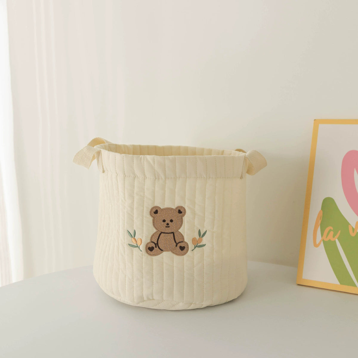 Hanging Crib and Diaper Organizer – rabbit