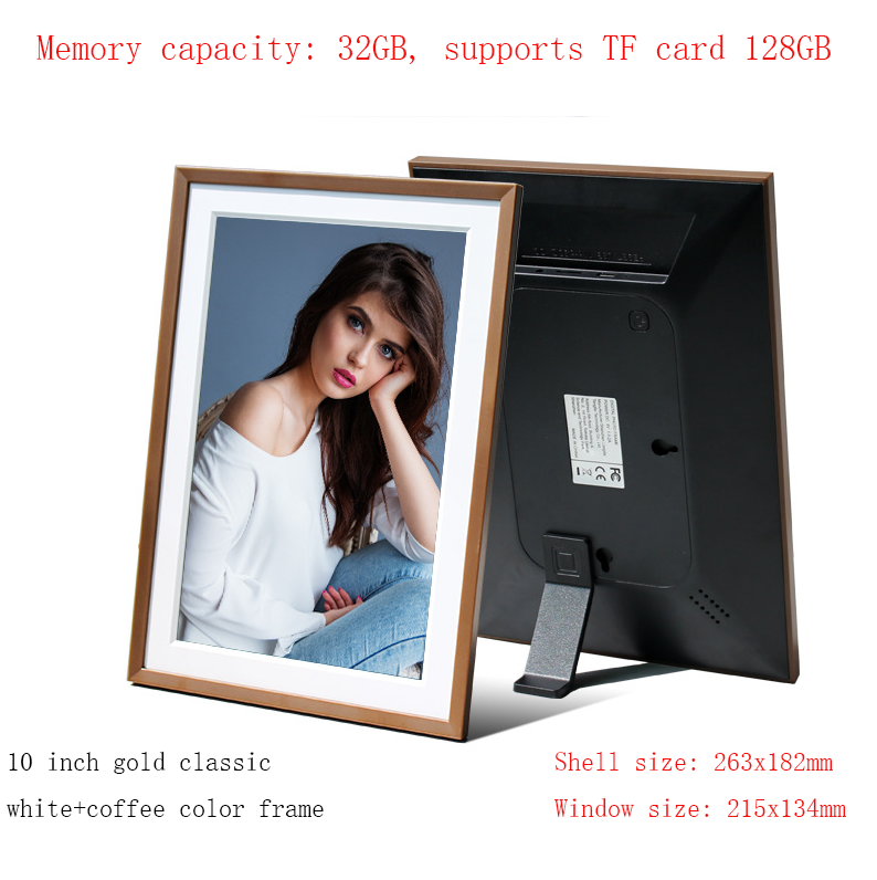 Wi-Fi Digital Photo Frame with 32GB Storage – alternate view