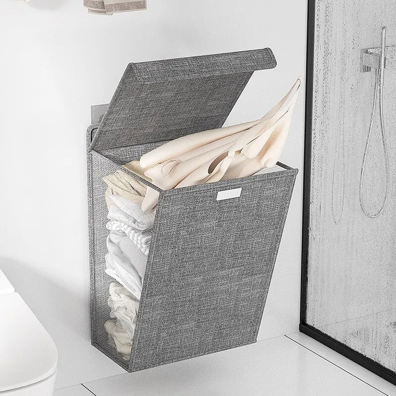 Dirty Clothes Basket Foldable Home Dormitory Multifunctional – alternate view