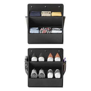 RV shoe storage (adhesive), over-door rack with deep pockets – for – alternate view