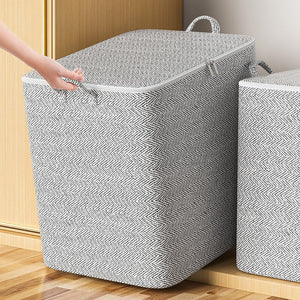 Large Lidded Duvet and Blanket Storage Bag – 220L 50*61*71cm