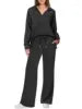 Women's Casual Long-Sleeve Two-Piece Pants Set
