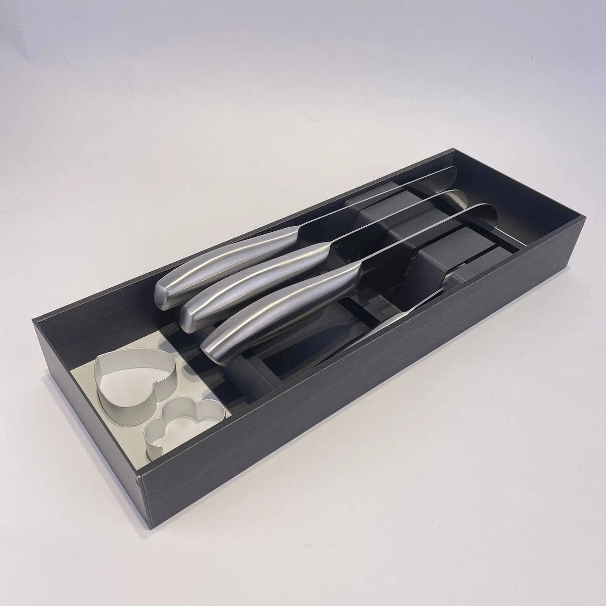 Metal Drawer Organizer with Adjustable Dividers