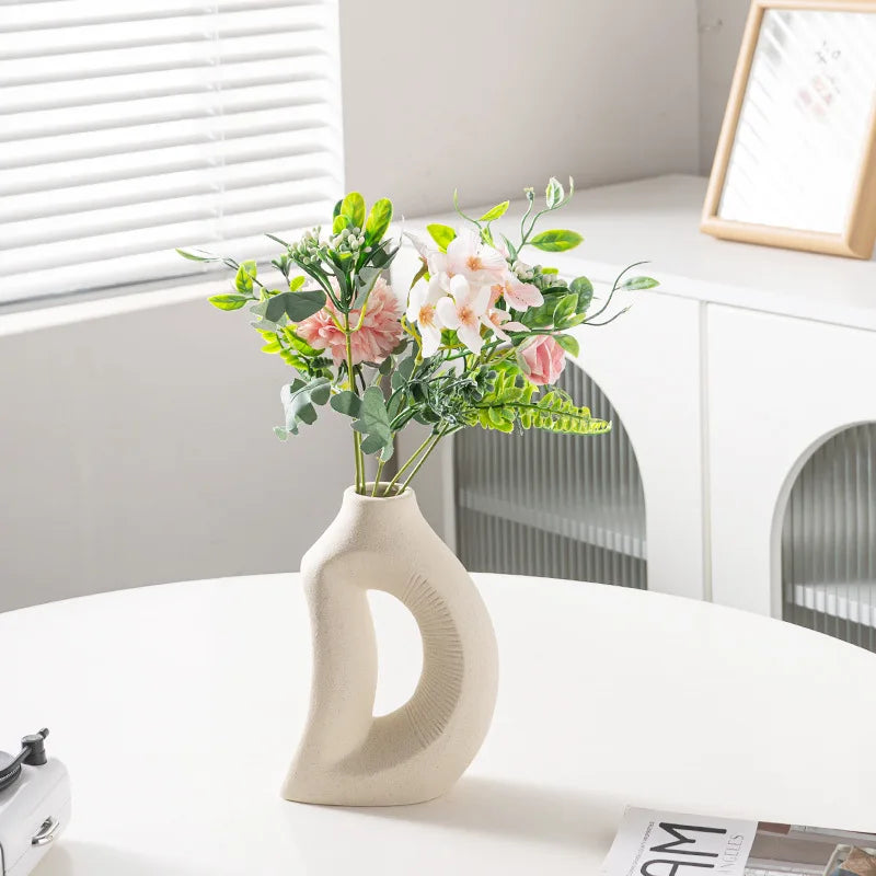 Ceramic Art Deco Eco-Friendly Vase