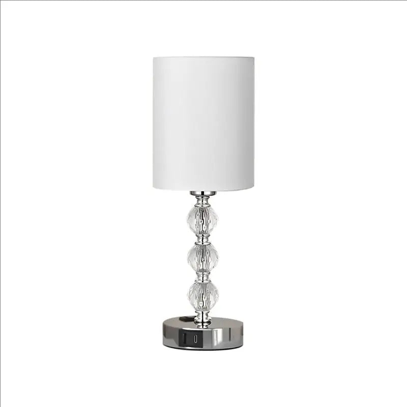 Crystal-Style Touch-Control Table Lamp