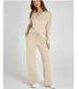 Women's Casual Long-Sleeve Two-Piece Pants Set
