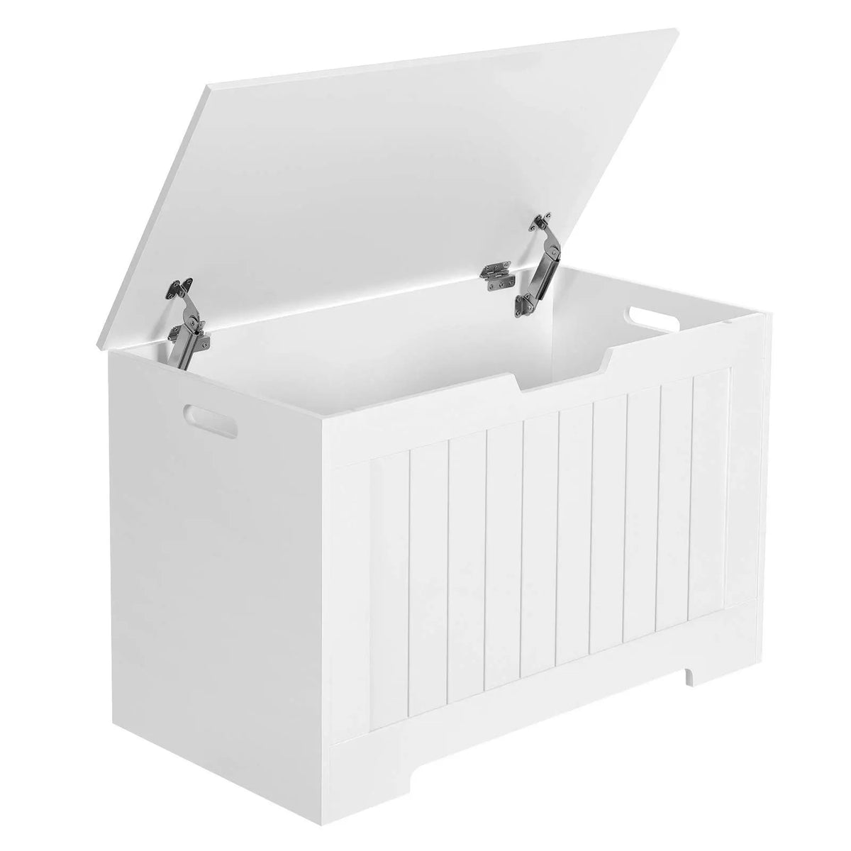 Wooden Toy Box Entryway Storage Chest Bench Lift Top With 2 Safety Hinge Toy Chests Home Organizers for Kids