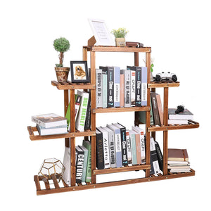 9-Tier Wooden Plant Stand