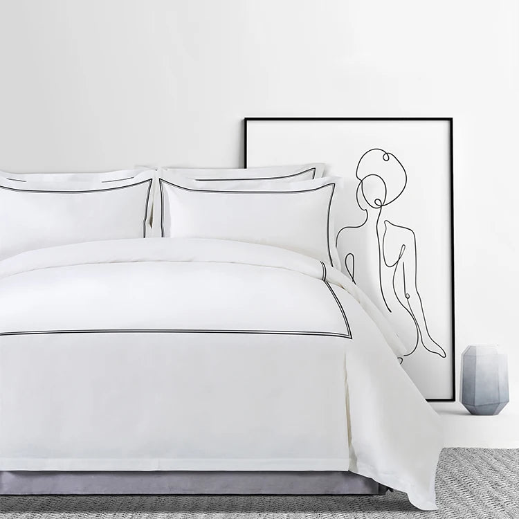 400-Thread-Count Cotton Hotel Bedding Set
