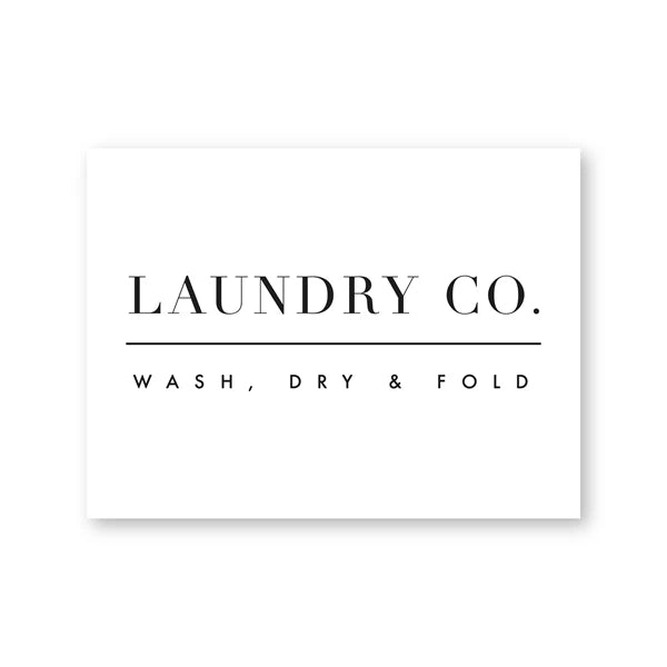 Laundry Care Guide Wall Art Print – CPH6765