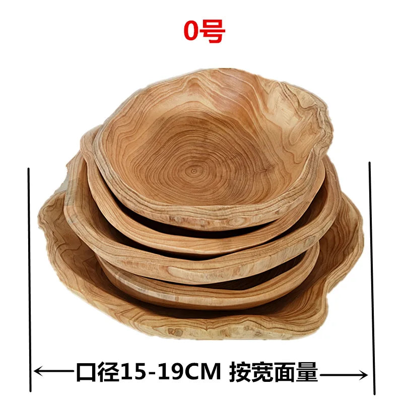 Solid Wood Serving Tray and Bowl